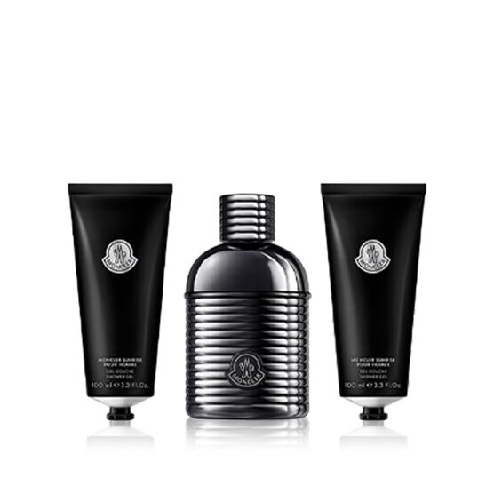 Kit Coffret moncler sunrise pour homme masculino eau de parfum
